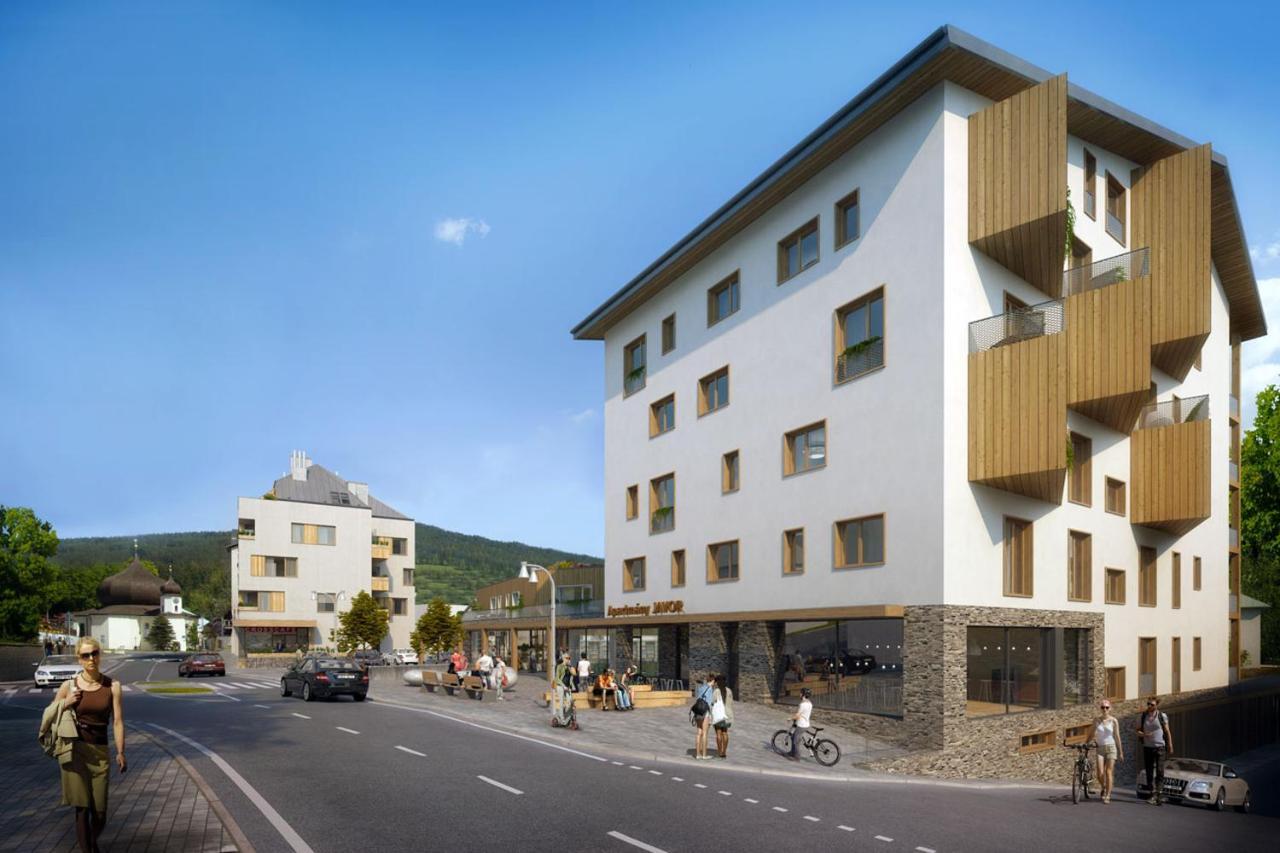 Apartment Rezidence - Javor & Wellness Zelezna Ruda Exterior photo